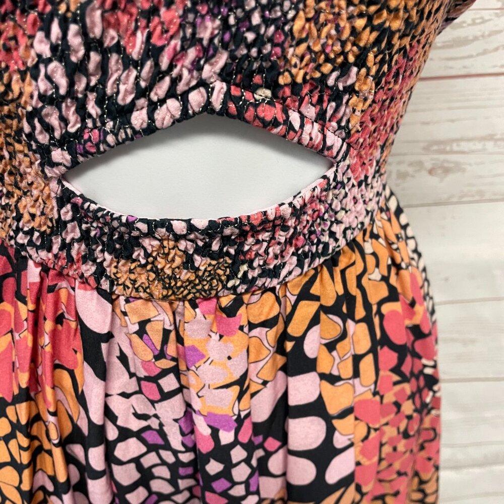 Geisha Designs Smocked Beaded Maxi Dress - Picture 5 of 14